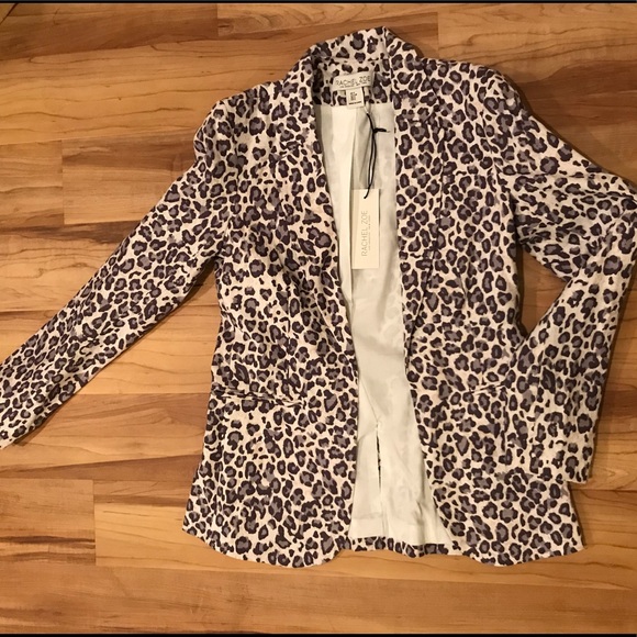 Rachel Zoe Jackets & Blazers - NWT Rachael Zoe leopard print blazer